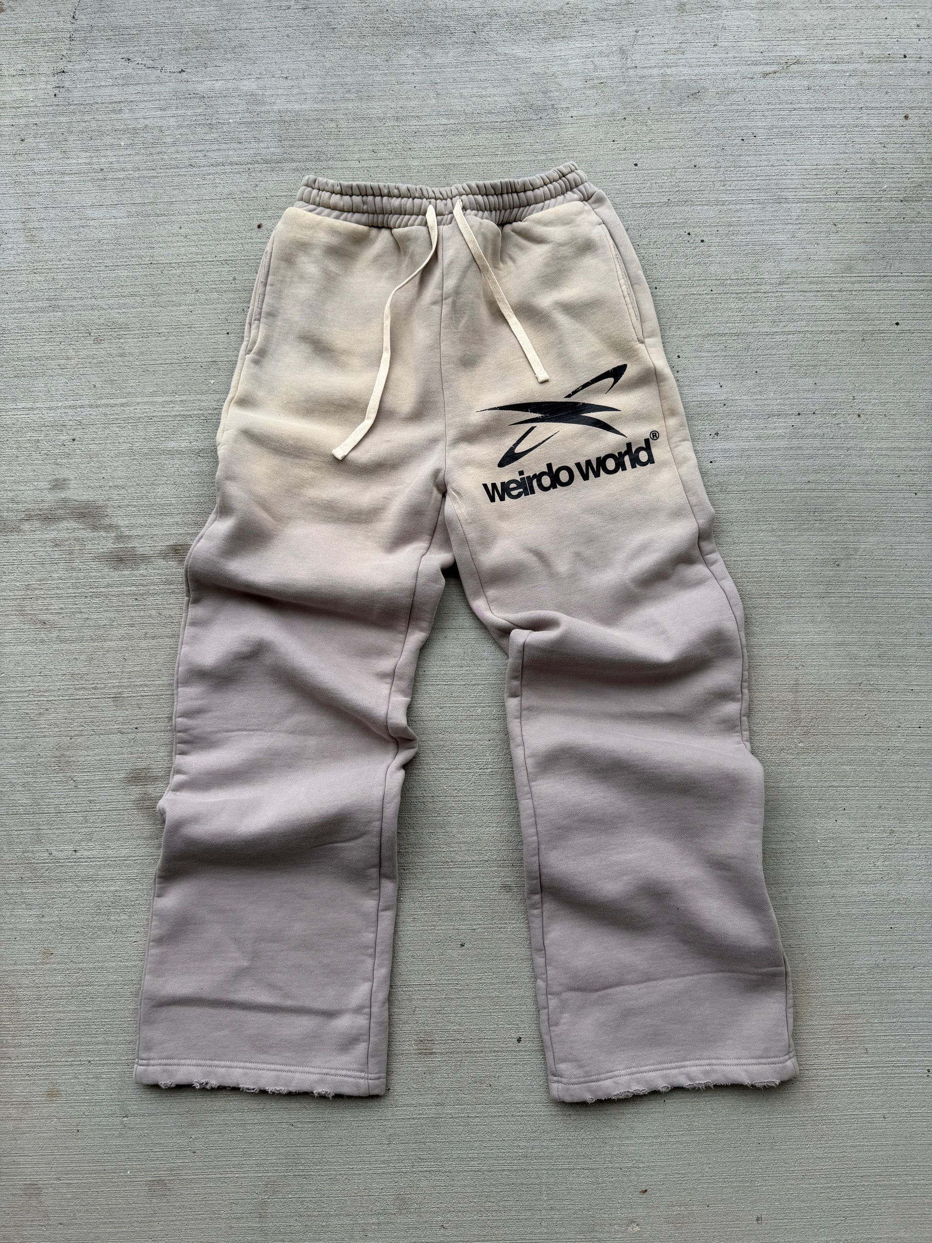 Distressed Logo Sweatpants