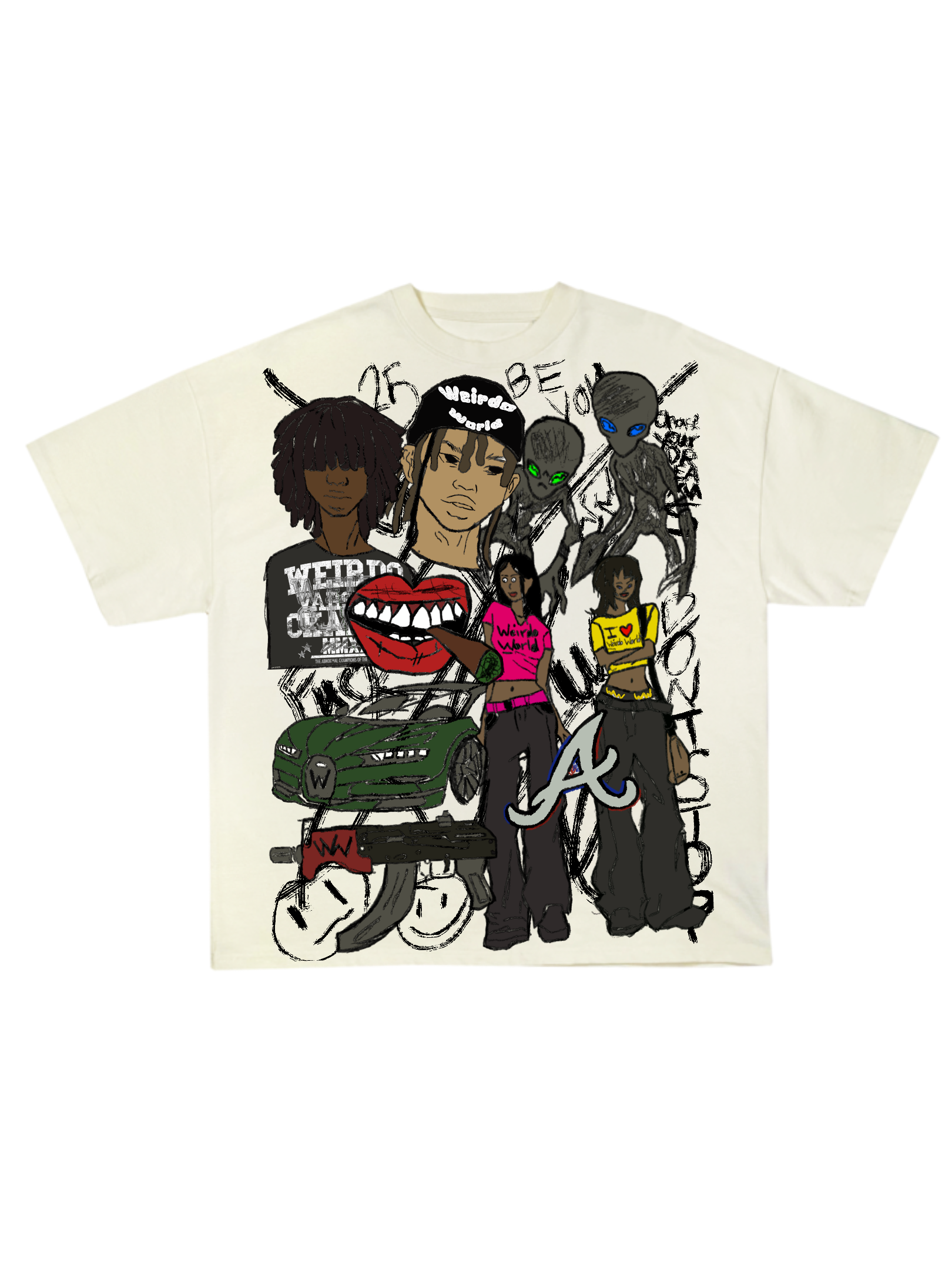 Graffiti World Tee