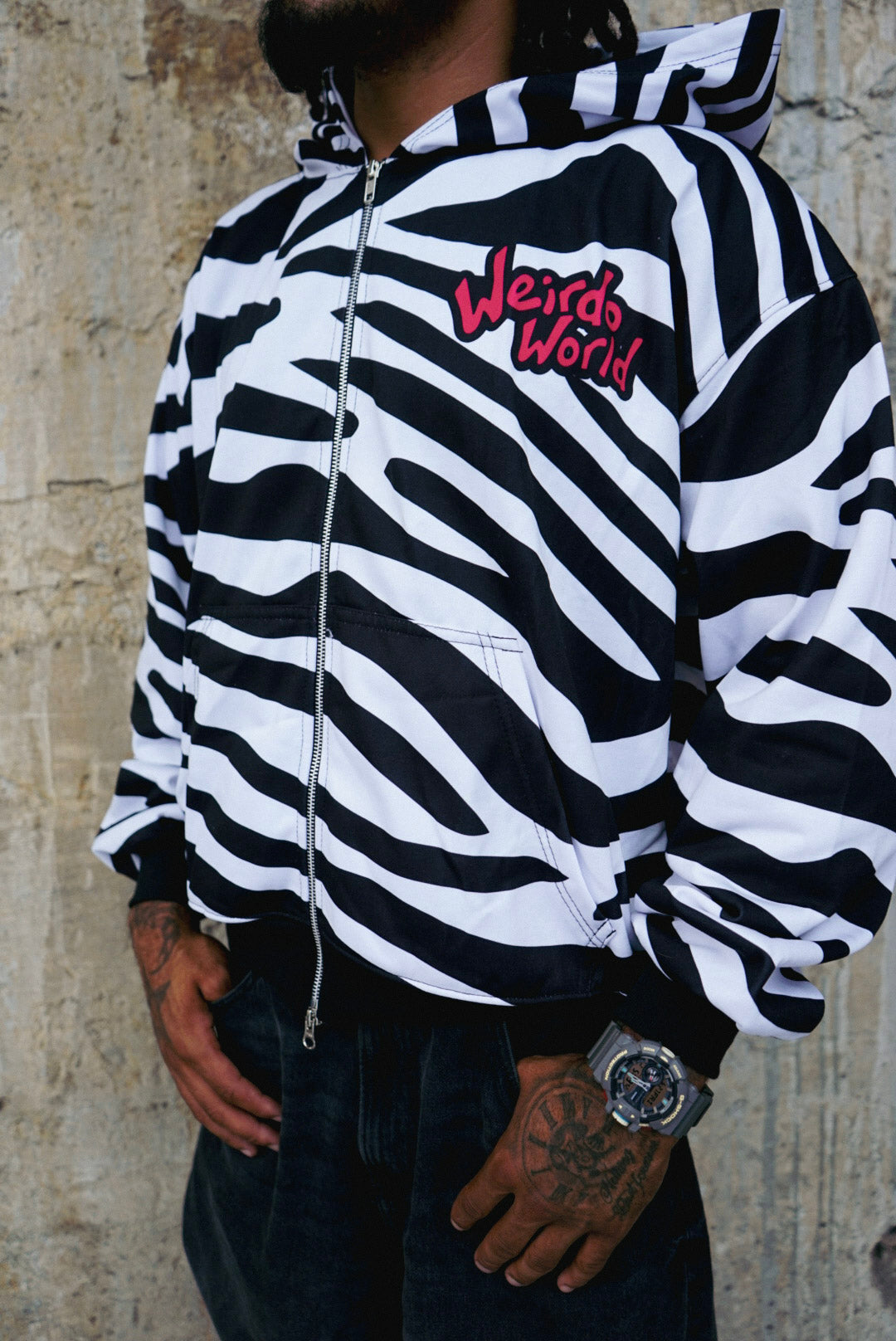 Zebra Member Zip Up