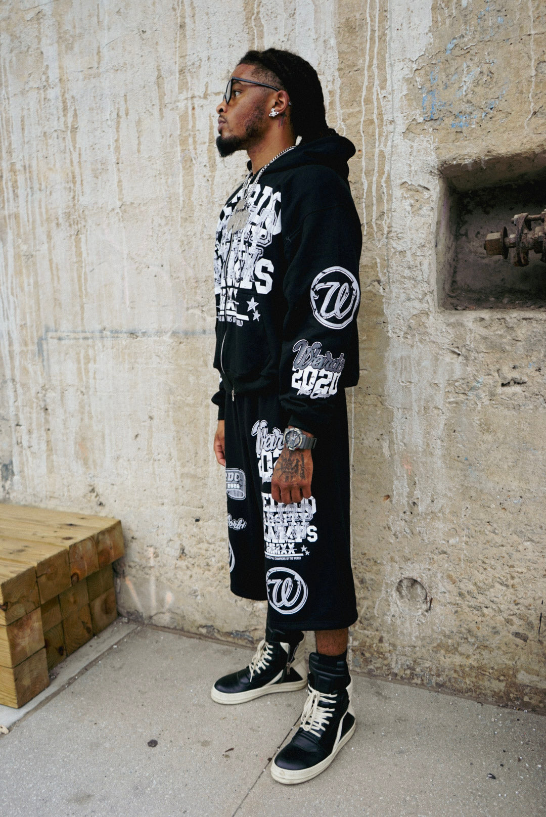 Blackout Anniversary Zip Up