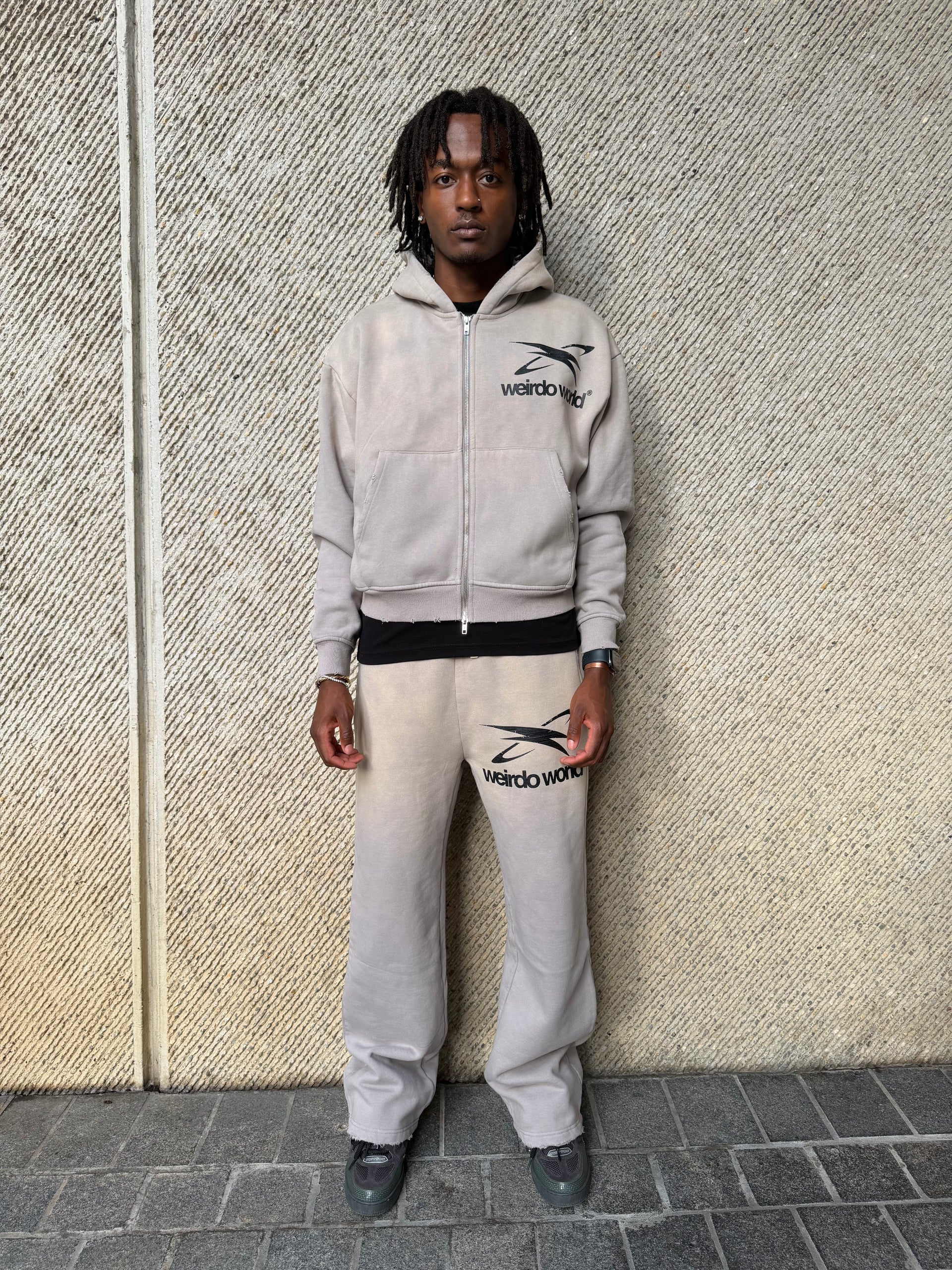Distressed Logo Sweatpants